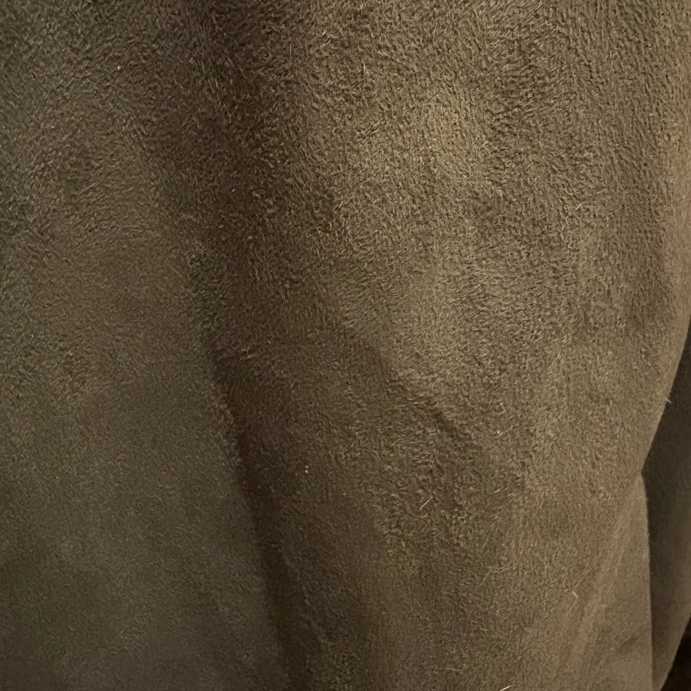 CXL by Christian Lacroix Men’s Faux Suede Brown Snap-Front Jacket Size Large NWT - Picture 14 of 14